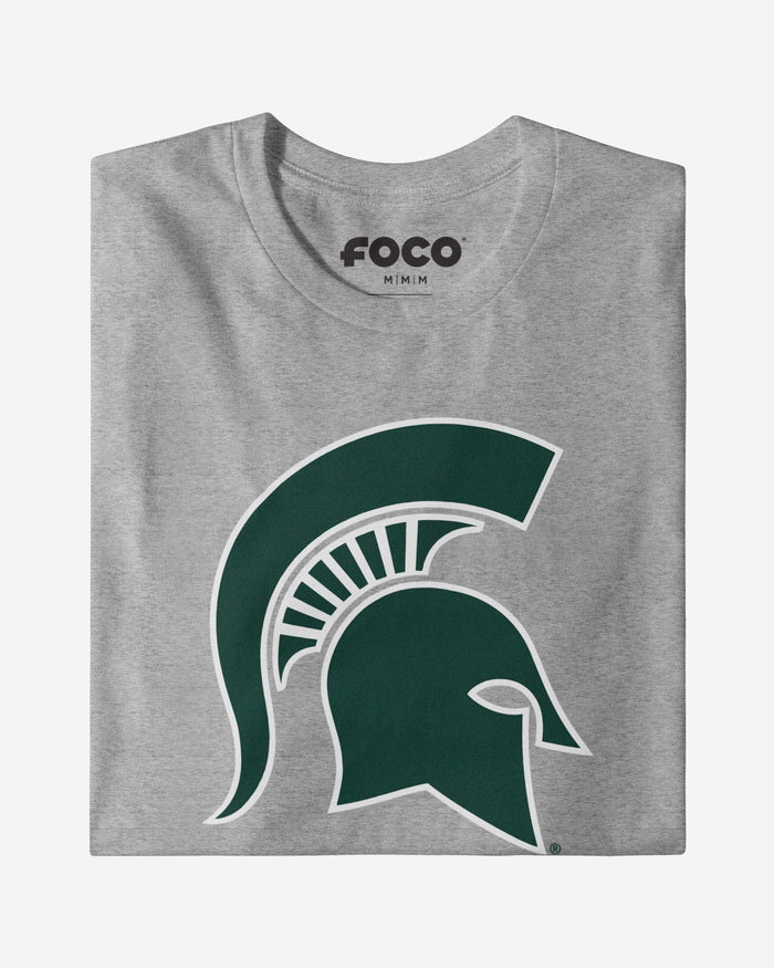 Michigan State Spartans Primary Logo Long Sleeve T-Shirt FOCO - FOCO.com