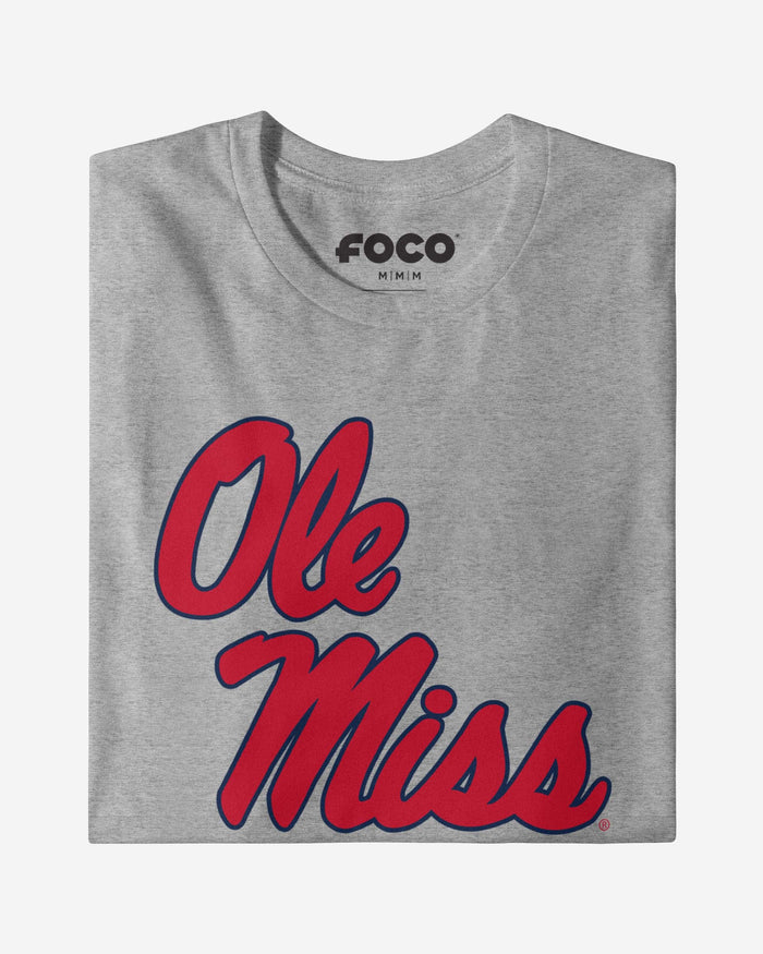 Ole Miss Rebels Primary Logo Long Sleeve T-Shirt FOCO - FOCO.com