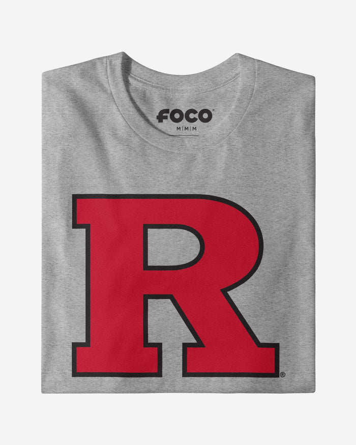 Rutgers Scarlet Knights Primary Logo Long Sleeve T-Shirt FOCO - FOCO.com