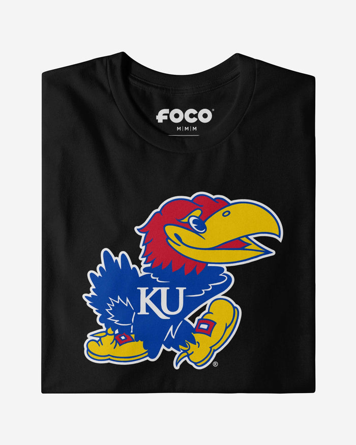 Kansas Jayhawks Primary Logo Long Sleeve T-Shirt FOCO - FOCO.com