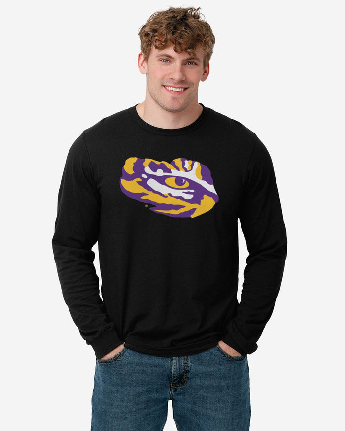 LSU Tigers Primary Logo Long Sleeve T-Shirt FOCO - FOCO.com