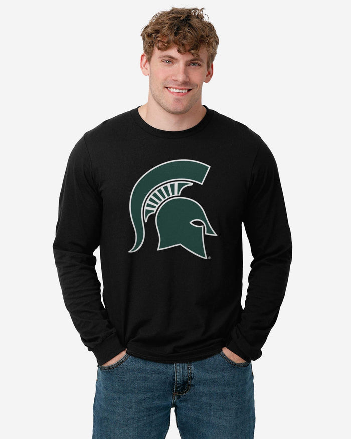 Michigan State Spartans Primary Logo Long Sleeve T-Shirt FOCO - FOCO.com