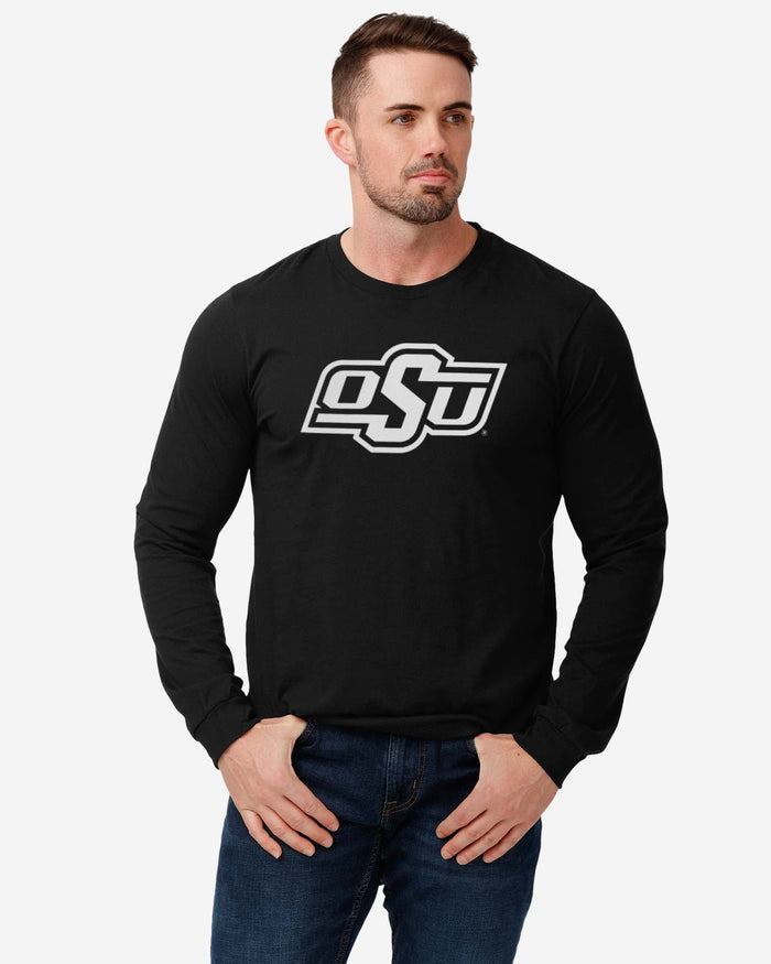 Oklahoma State Cowboys Primary Logo Long Sleeve T-Shirt FOCO - FOCO.com