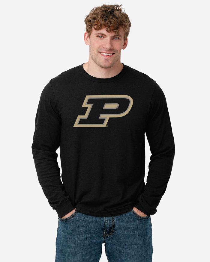 Purdue Boilermakers Primary Logo Long Sleeve T-Shirt FOCO - FOCO.com