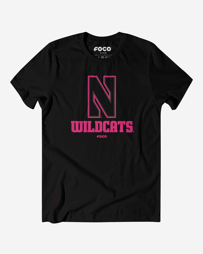 Northwestern Wildcats Highlight Reel T-Shirt FOCO Black/Neon Pink S - FOCO.com