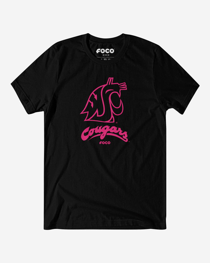 Washington State Cougars Highlight Reel T-Shirt FOCO Black/Neon Pink S - FOCO.com