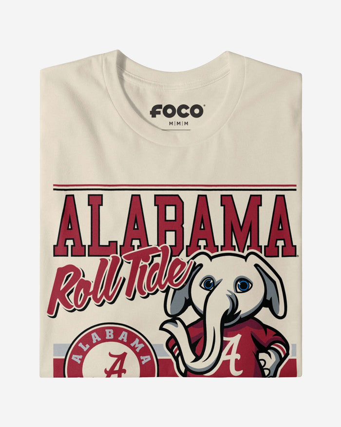 Big Al Alabama Crimson Tide Retro Logo Mascot T-Shirt FOCO - FOCO.com