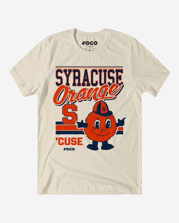 Otto the Orange Syracuse Orange Retro Logo Mascot T-Shirt FOCO S - FOCO.com