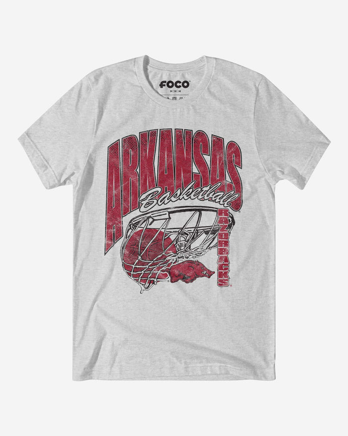 Arkansas Razorbacks Script Swish T-Shirt FOCO S - FOCO.com