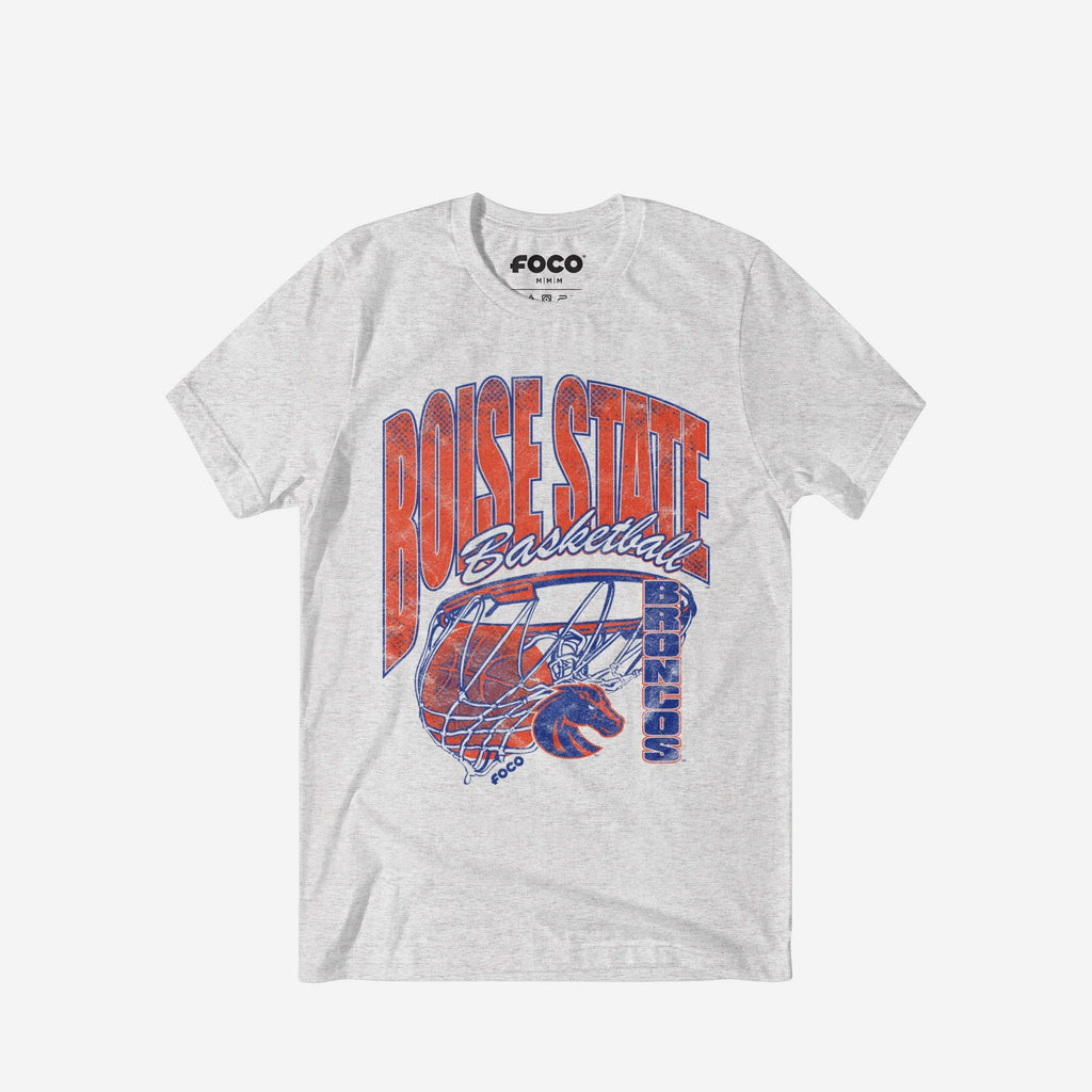 Boise State Broncos Script Swish T-Shirt FOCO S - FOCO.com