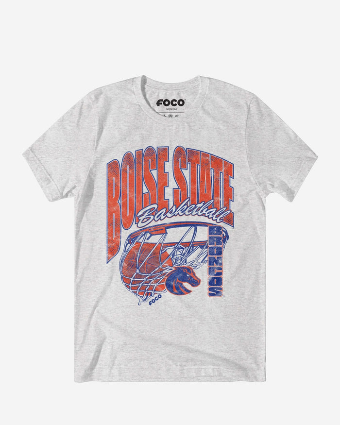 Boise State Broncos Script Swish T-Shirt FOCO S - FOCO.com