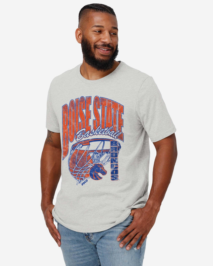 Boise State Broncos Script Swish T-Shirt FOCO - FOCO.com