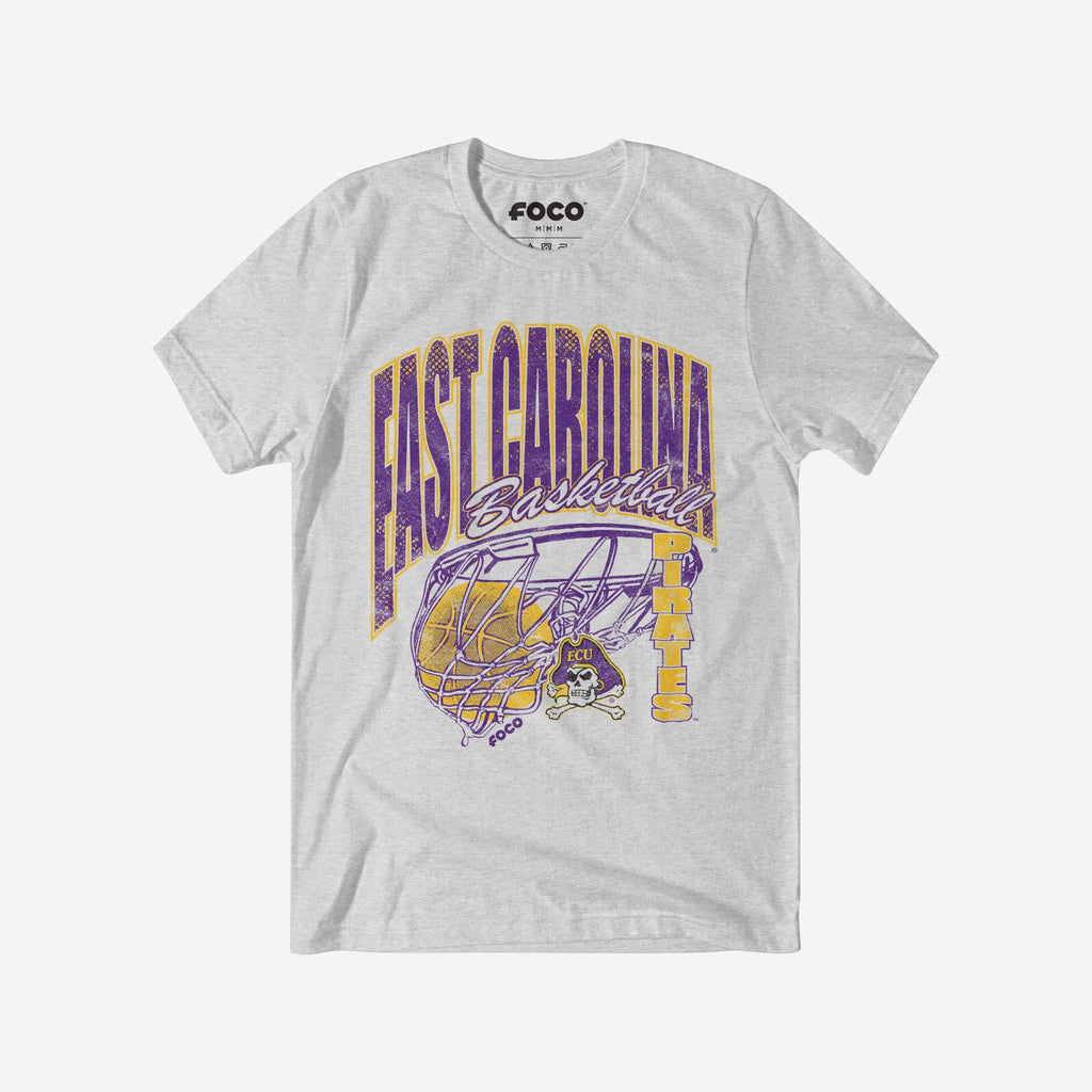 East Carolina Pirates Script Swish T-Shirt FOCO S - FOCO.com