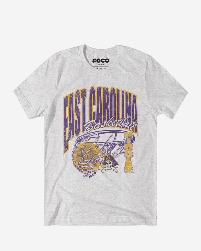 East Carolina Pirates Script Swish T-Shirt FOCO S - FOCO.com