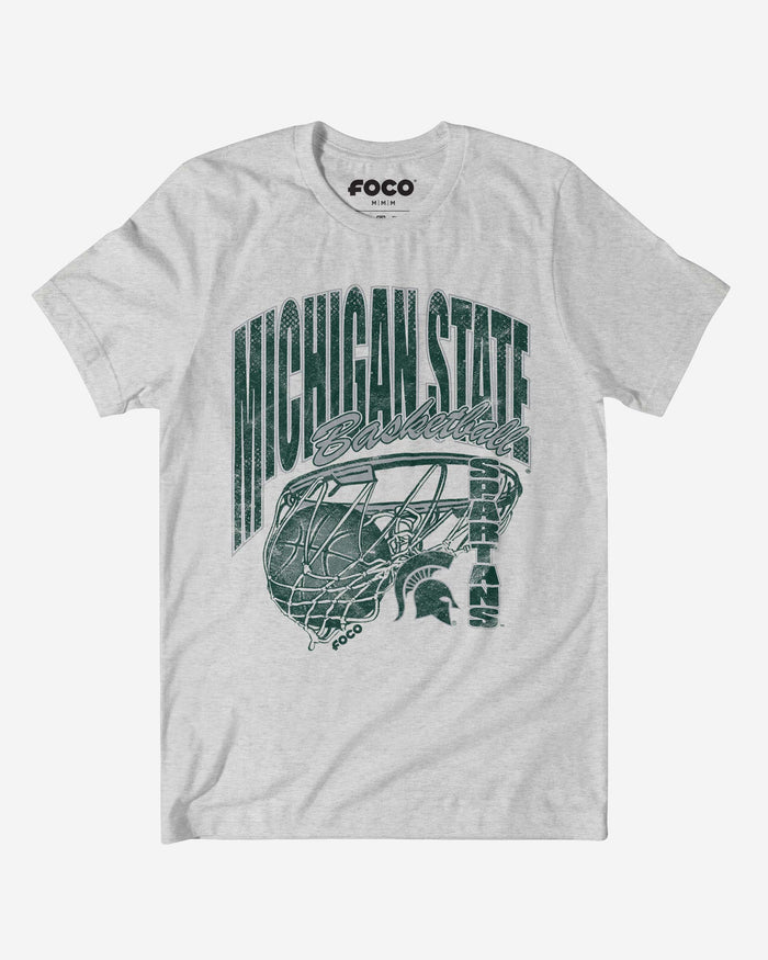 Michigan State Spartans Script Swish T-Shirt FOCO S - FOCO.com