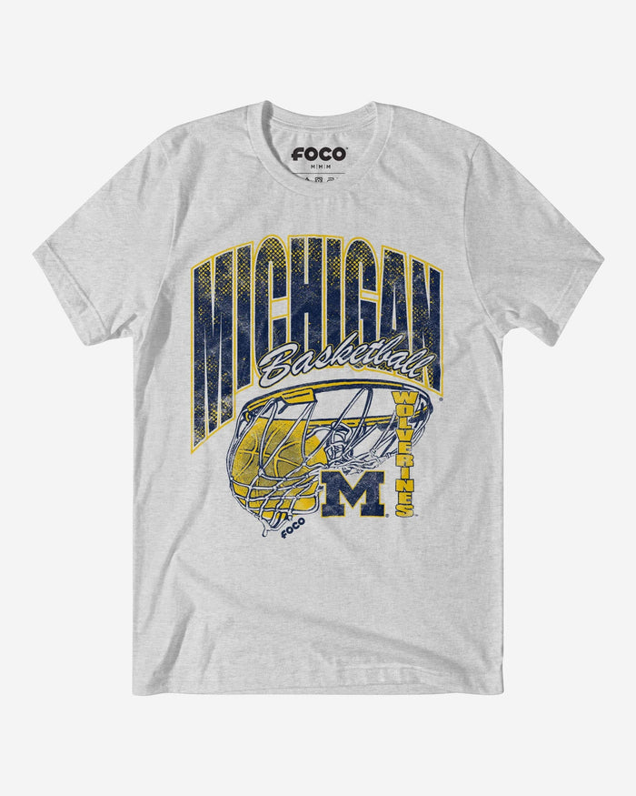 Michigan Wolverines Script Swish T-Shirt FOCO S - FOCO.com