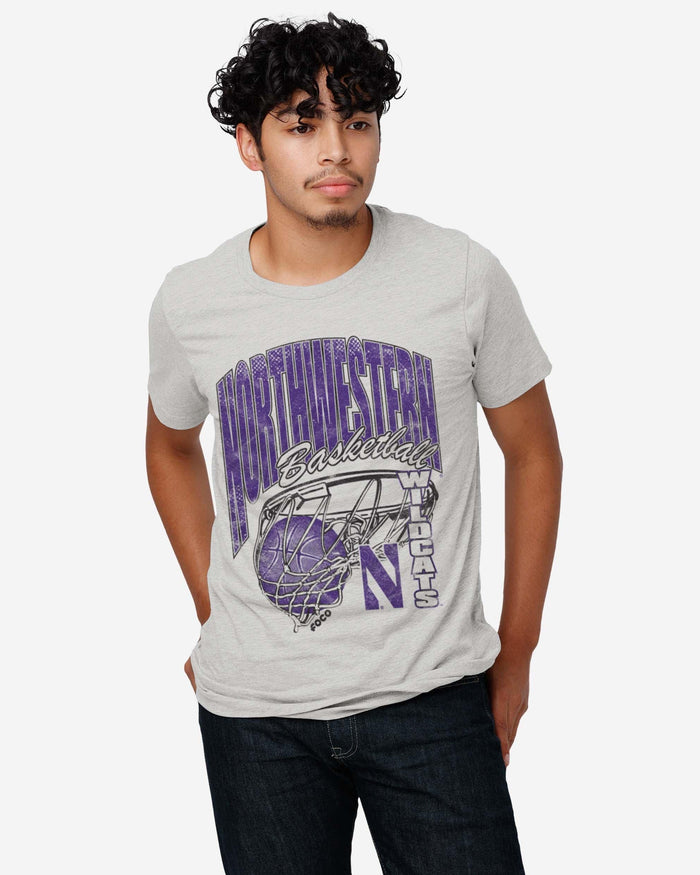 Northwestern Wildcats Script Swish T-Shirt FOCO - FOCO.com