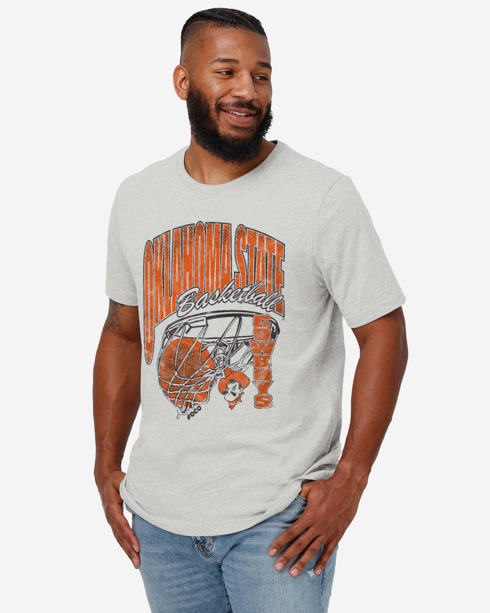 Oklahoma State Cowboys Script Swish T-Shirt FOCO - FOCO.com