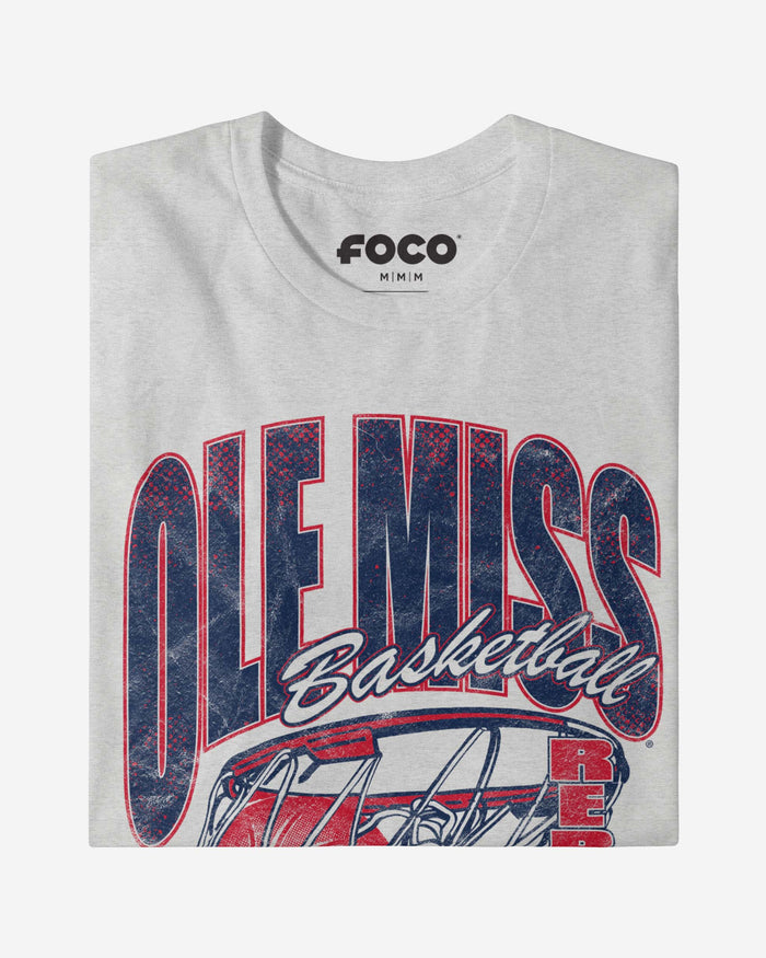 Ole Miss Rebels Script Swish T-Shirt FOCO - FOCO.com