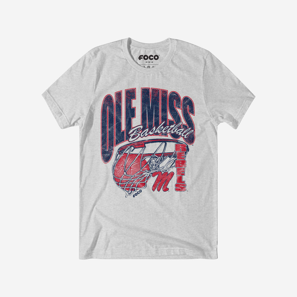 Ole Miss Rebels Script Swish T-Shirt FOCO S - FOCO.com