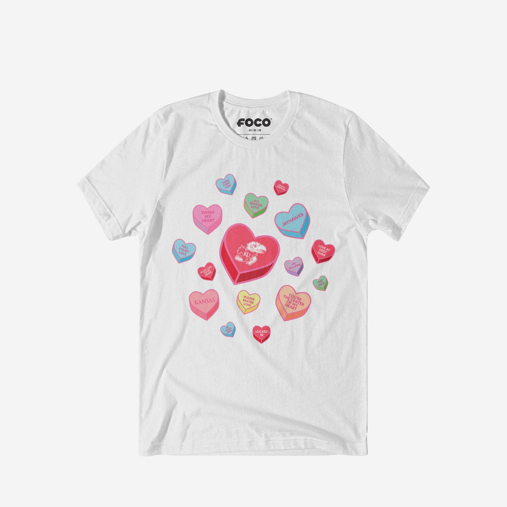 Kansas Jayhawks Sweet Talk T-Shirt FOCO S - FOCO.com