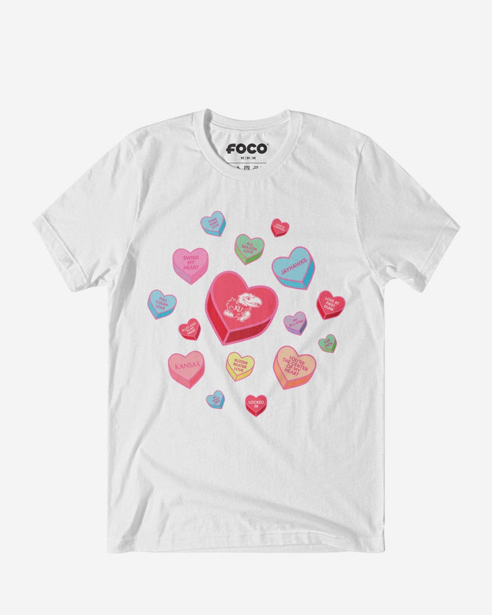 Kansas Jayhawks Sweet Talk T-Shirt FOCO S - FOCO.com
