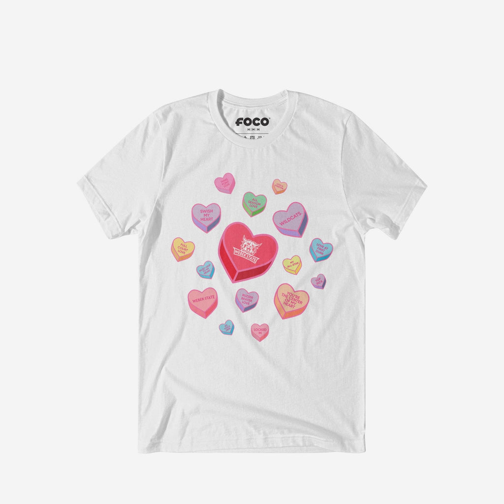 Weber State Wildcats Sweet Talk T-Shirt FOCO S - FOCO.com