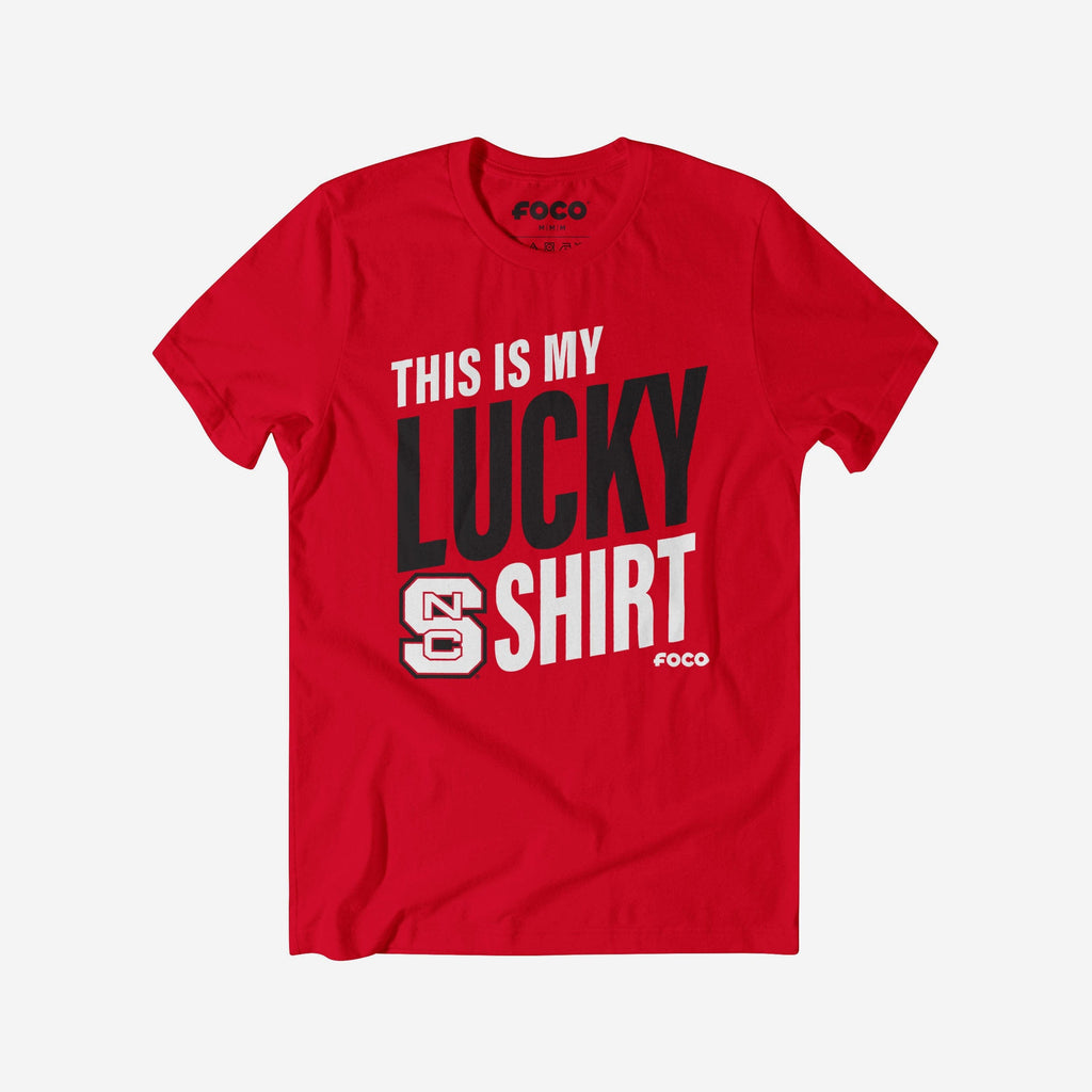 NC State Wolfpack This Is My Lucky T-Shirt FOCO S - FOCO.com