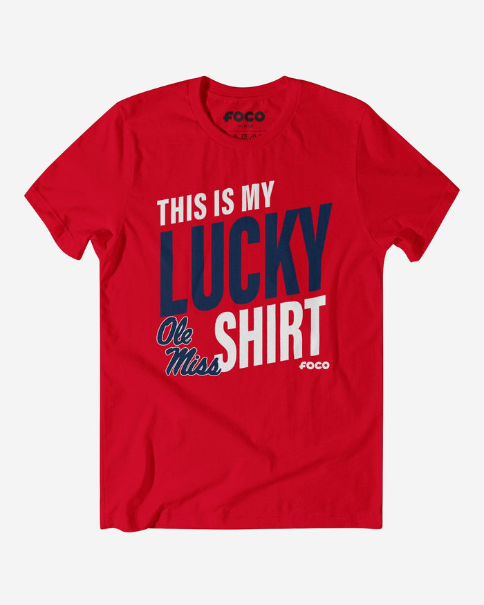 Ole Miss Rebels This Is My Lucky T-Shirt FOCO S - FOCO.com