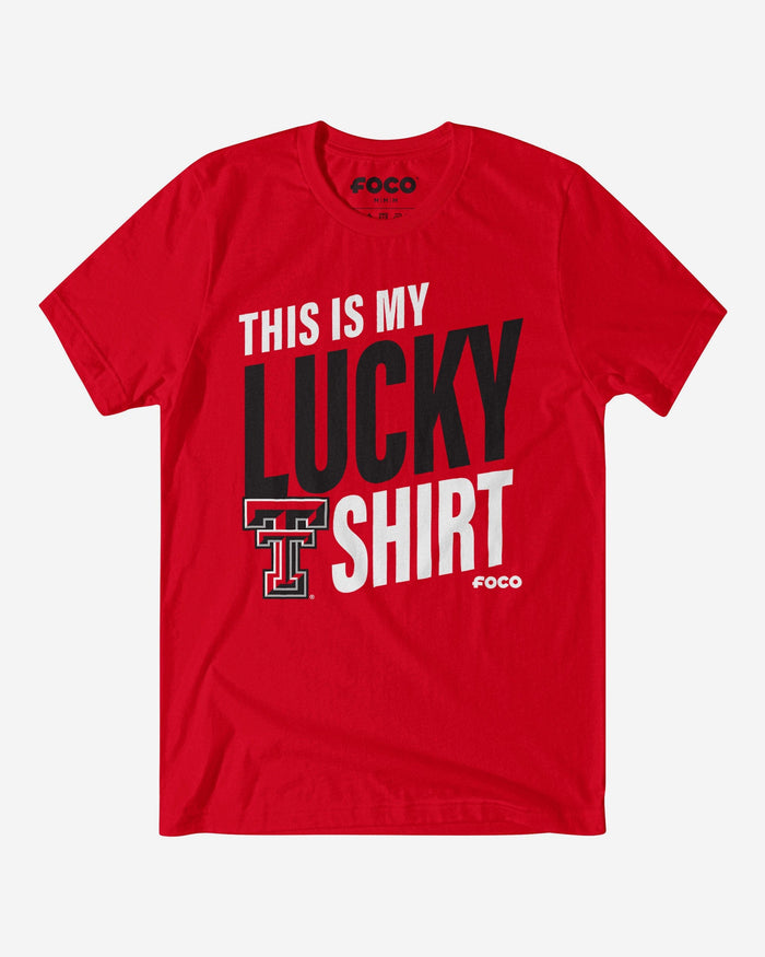 Texas Tech Red Raiders This Is My Lucky T-Shirt FOCO S - FOCO.com