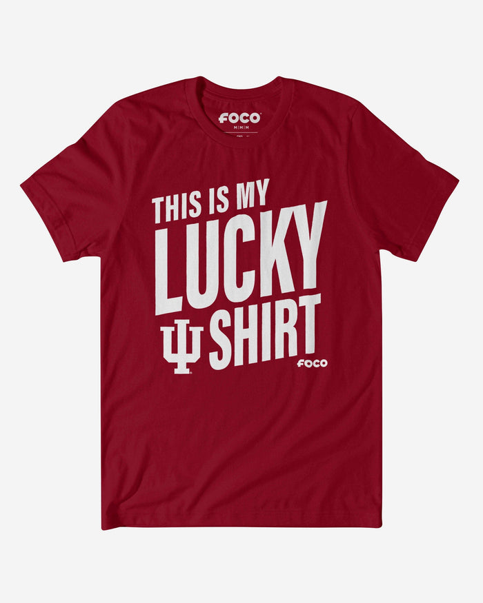 Indiana Hoosiers This Is My Lucky T-Shirt FOCO S - FOCO.com