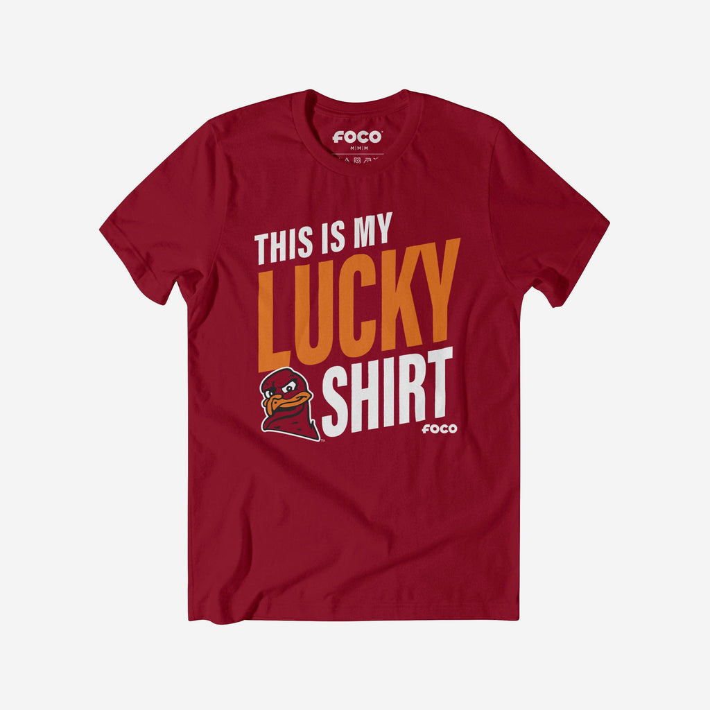 Virginia Tech Hokies This Is My Lucky T-Shirt FOCO S - FOCO.com