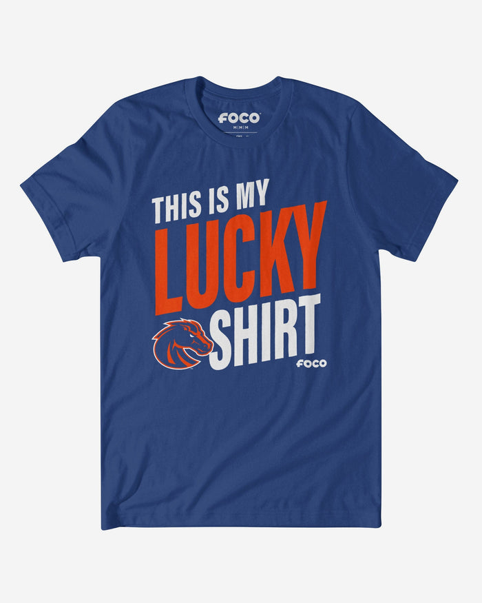 Boise State Broncos This Is My Lucky T-Shirt FOCO S - FOCO.com