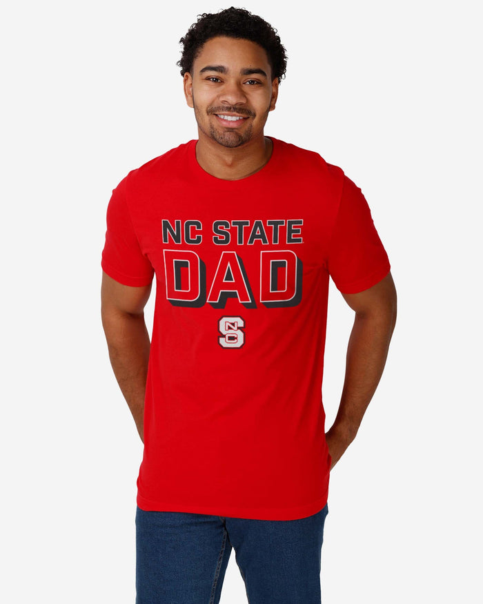 NC State Wolfpack Team Dad T-Shirt FOCO - FOCO.com