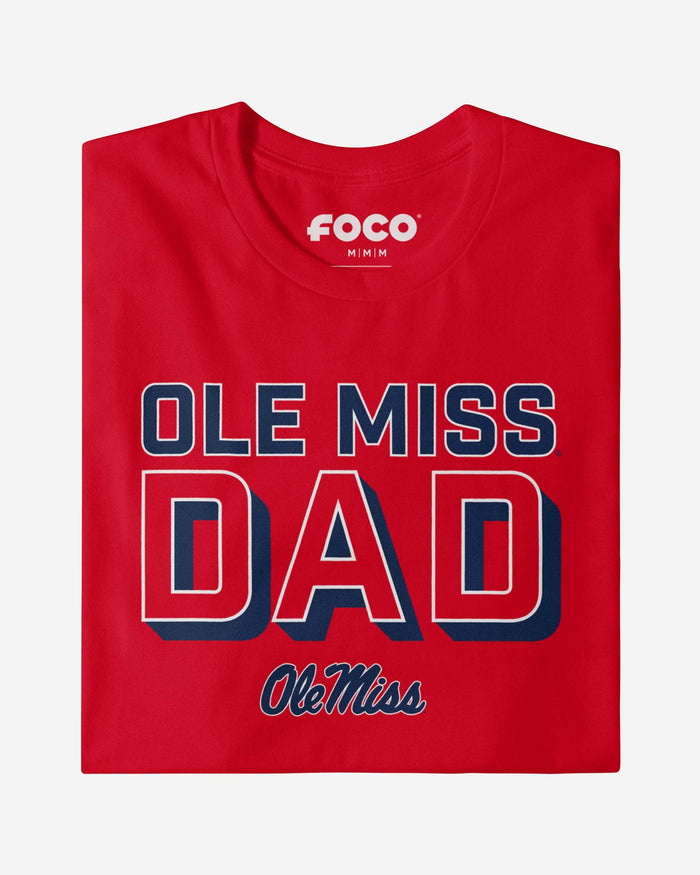 Ole Miss Rebels Team Dad T-Shirt FOCO - FOCO.com