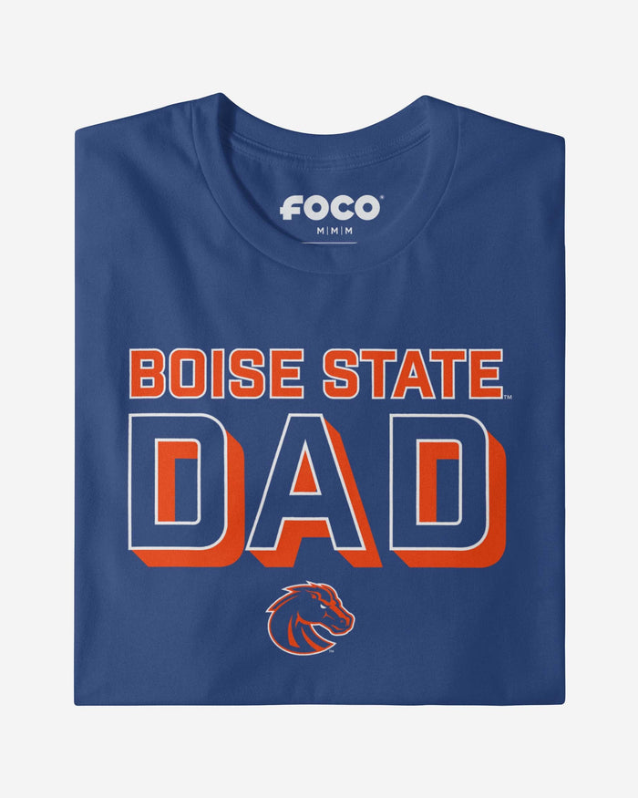 Boise State Broncos Team Dad T-Shirt FOCO - FOCO.com