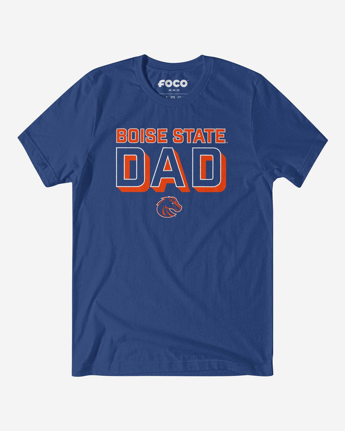 Boise State Broncos Team Dad T-Shirt FOCO S - FOCO.com