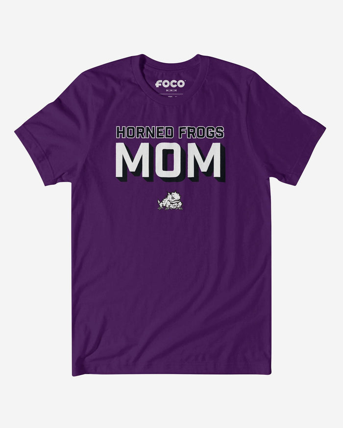 TCU Horned Frogs Team Mom T-Shirt FOCO S - FOCO.com