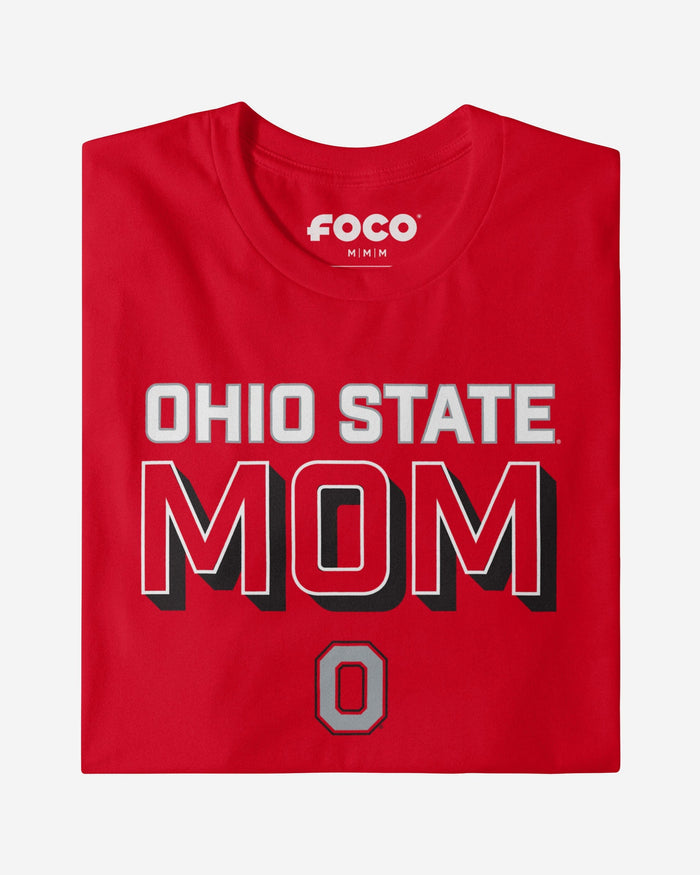 Ohio State Buckeyes Team Mom T-Shirt FOCO - FOCO.com