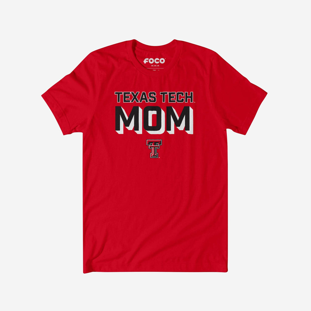 Texas Tech Red Raiders Team Mom T-Shirt FOCO S - FOCO.com