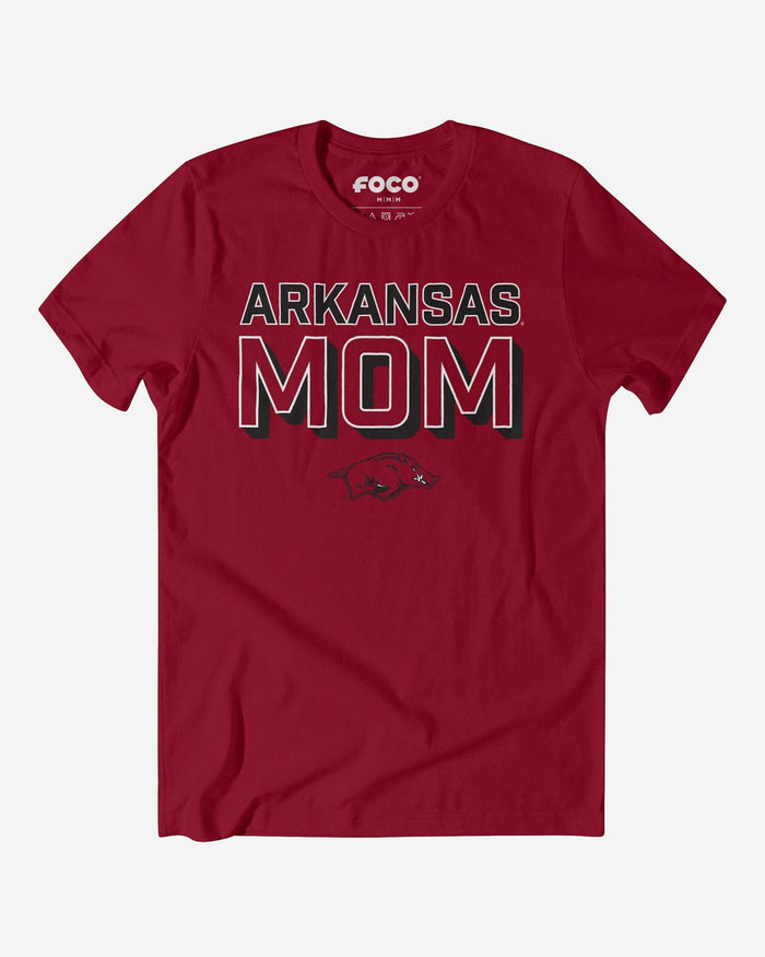 Arkansas Razorbacks Team Mom T-Shirt FOCO S - FOCO.com