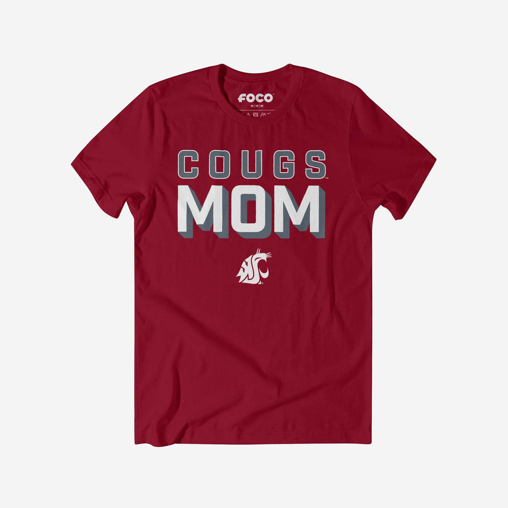 Washington State Cougars Team Mom T-Shirt FOCO S - FOCO.com