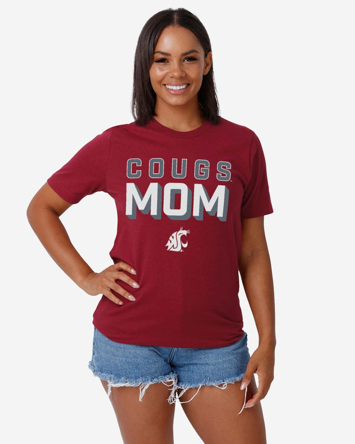 Washington State Cougars Team Mom T-Shirt FOCO - FOCO.com