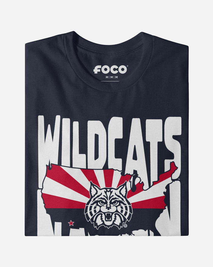 Arizona Wildcats Nation T-Shirt FOCO - FOCO.com