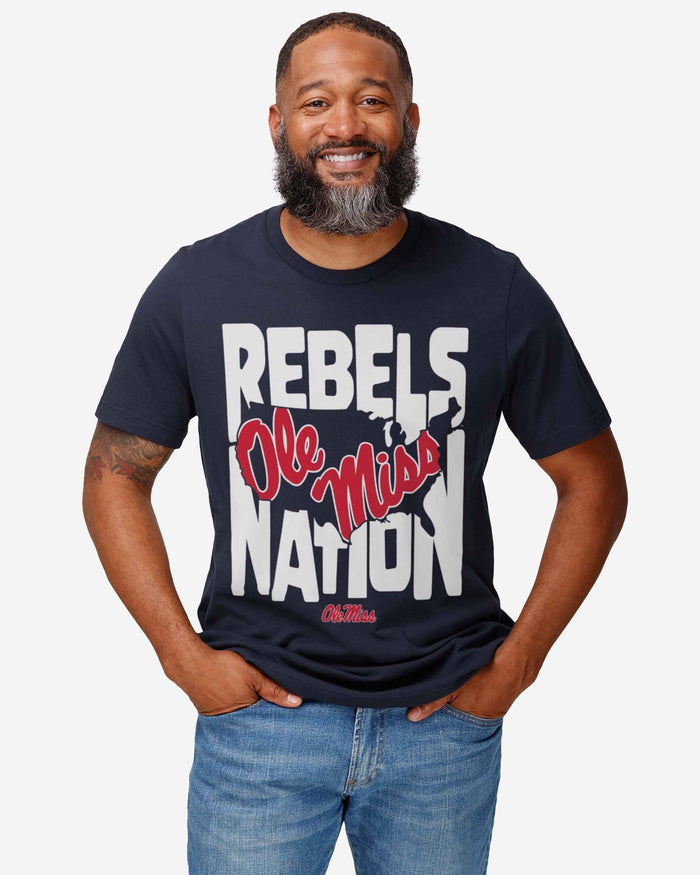 Ole Miss Rebels Nation T-Shirt FOCO - FOCO.com