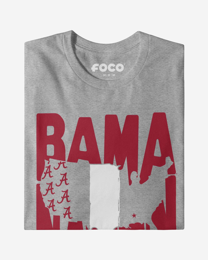 Alabama Crimson Tide Nation T-Shirt FOCO - FOCO.com