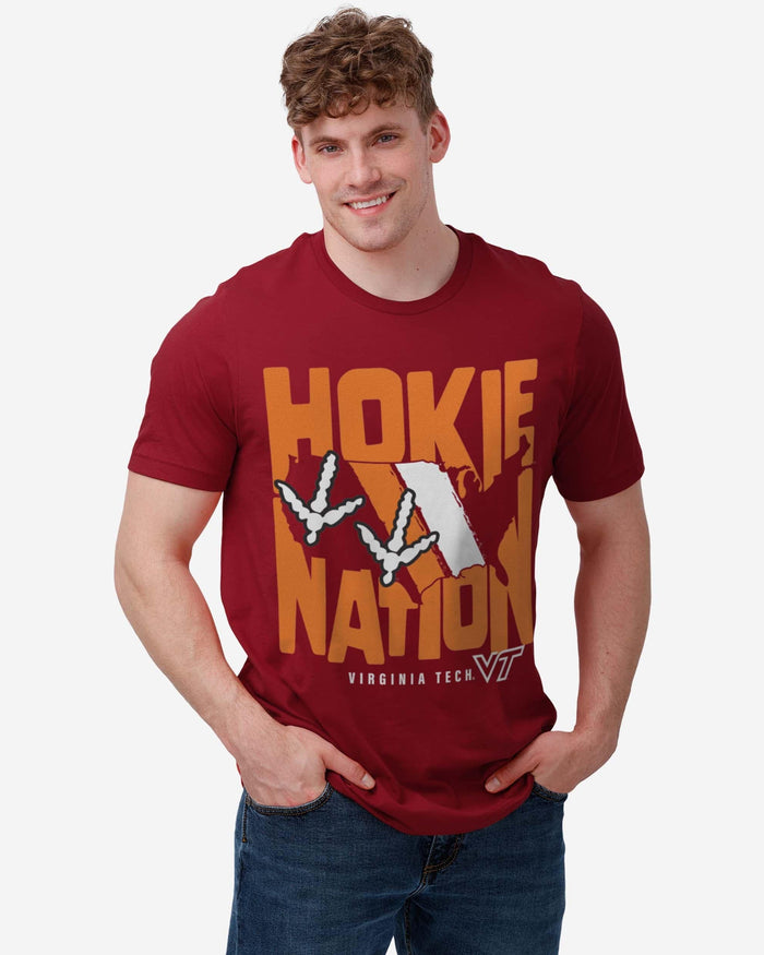 Virginia Tech Hokies Nation T-Shirt FOCO - FOCO.com