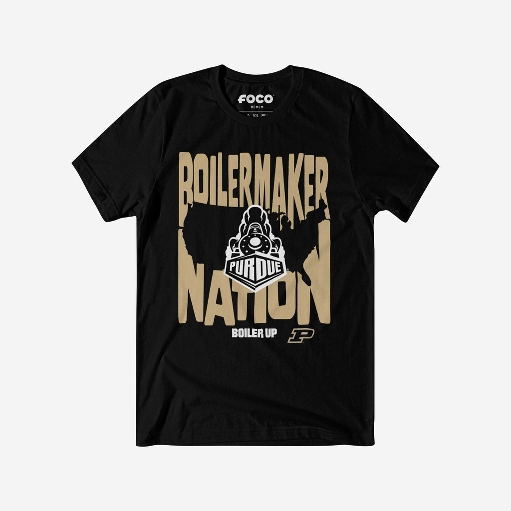 Purdue Boilermakers Nation T-Shirt FOCO S - FOCO.com