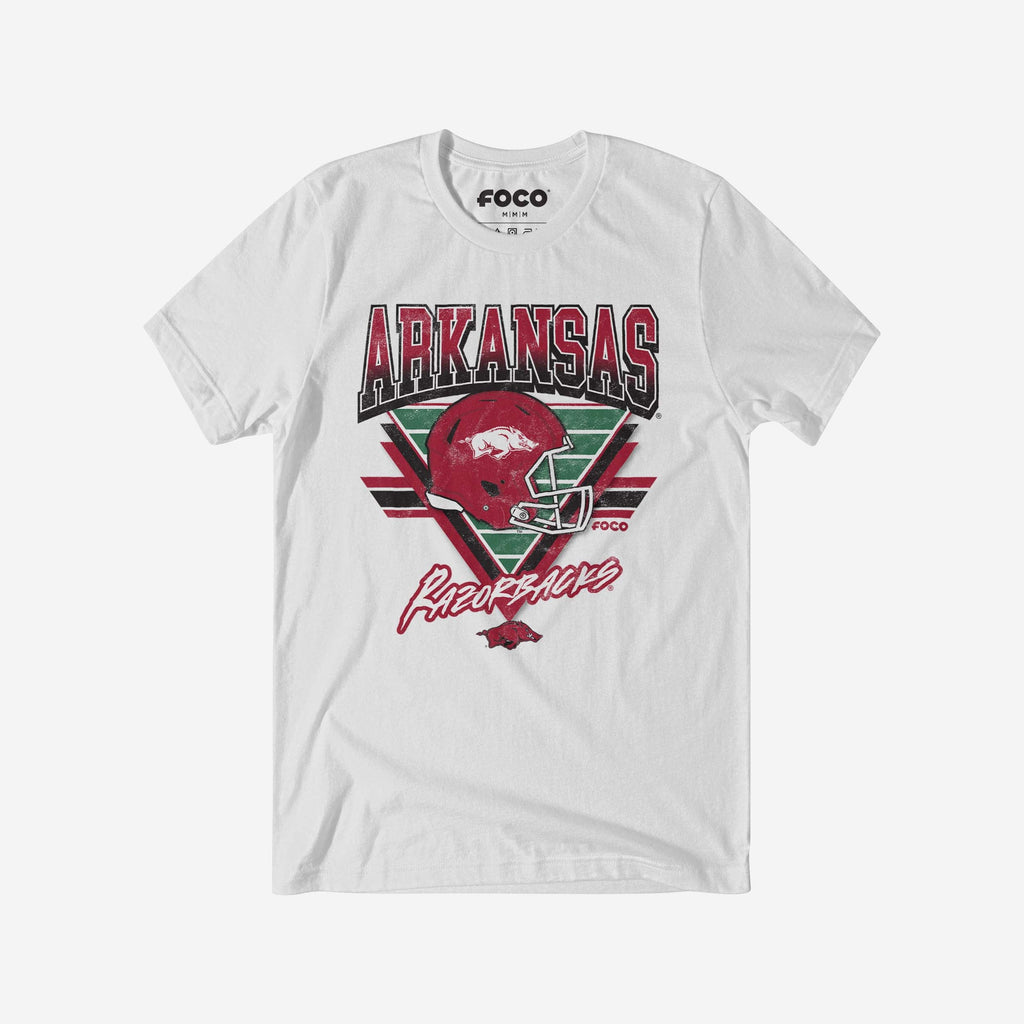 Arkansas Razorbacks Triangle Vintage T-Shirt FOCO S - FOCO.com