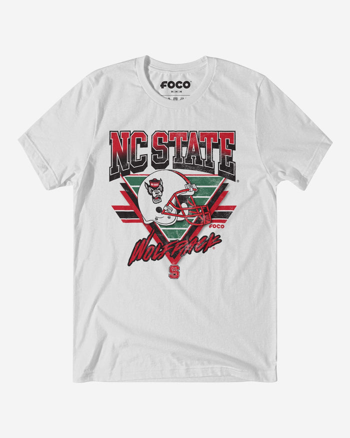 NC State Wolfpack Triangle Vintage T-Shirt FOCO S - FOCO.com